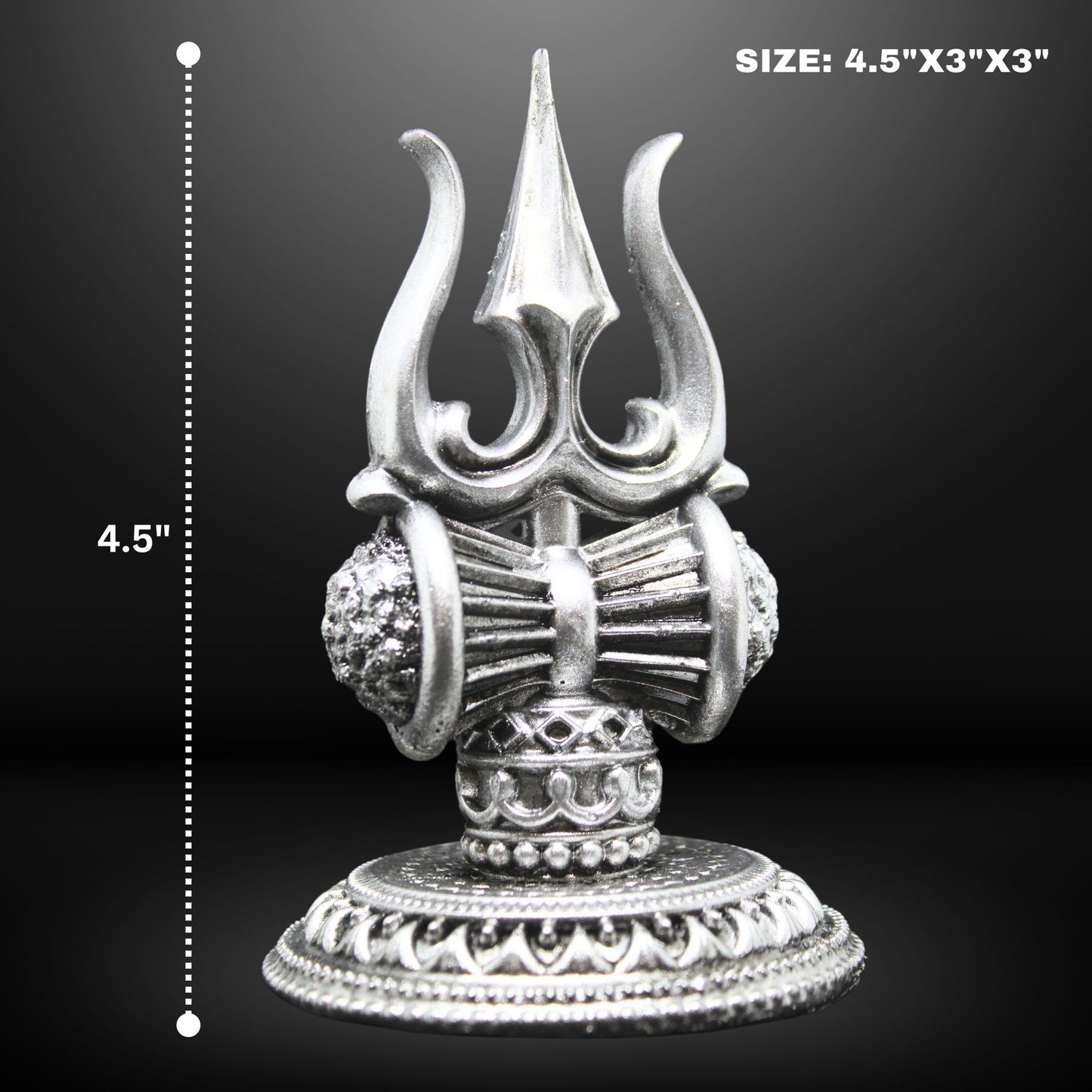NEEANN Trishul Statue - 4.5 Inch